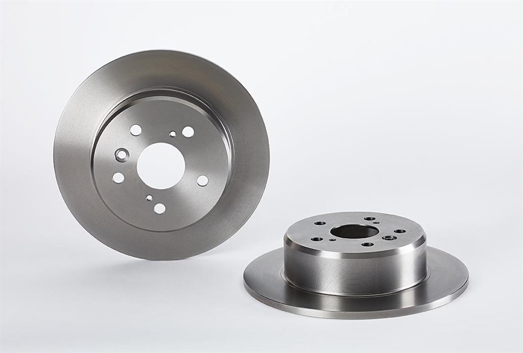 Scheibenbremsen Toyota Highlander: 08917910 Brembo Bremsscheibe hinten voll