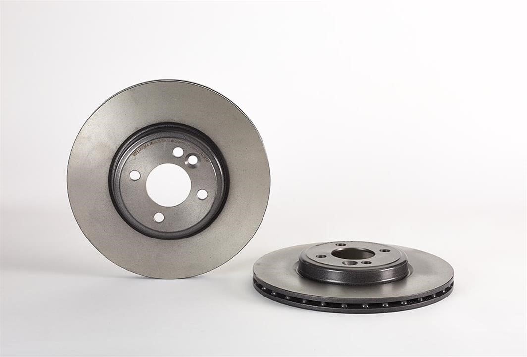 Brake rotor Mini: 09A04741 Brembo Vented brake disc, 1 pc