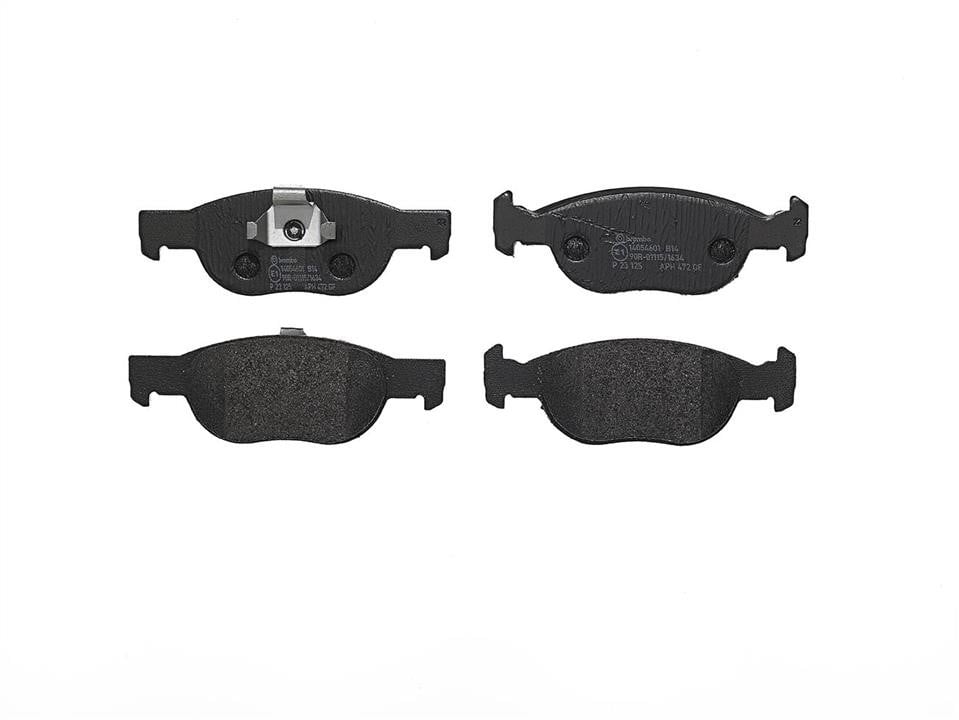P23125 Brembo Klocki hamulcowe, zestaw