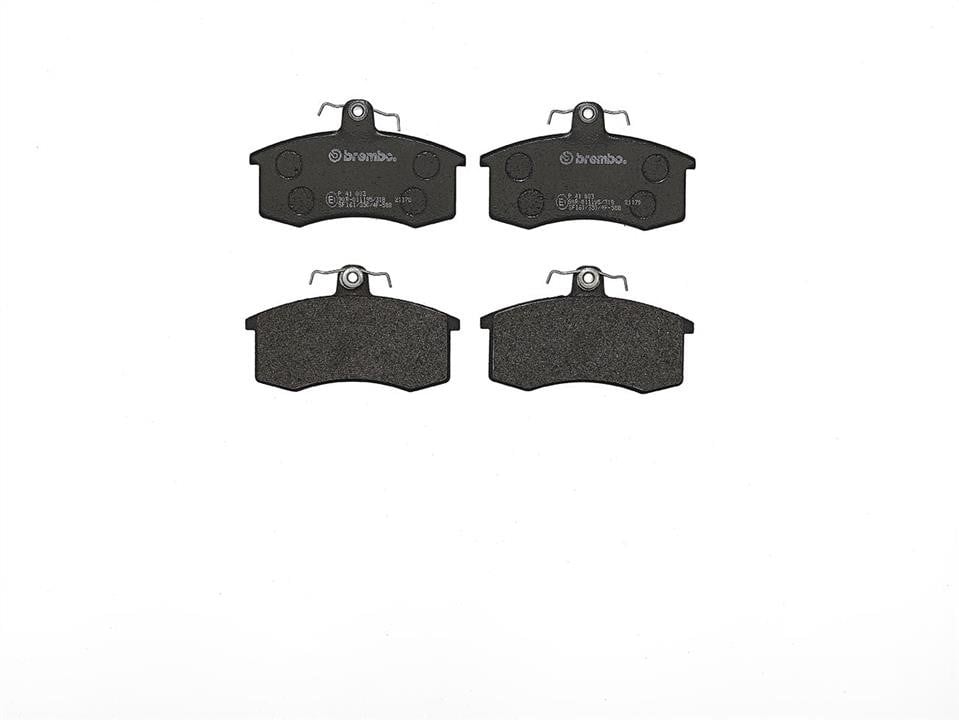 Klocki samochodowe ZAZ Tavria: P41003 Brembo Klocki hamulcowe, zestaw