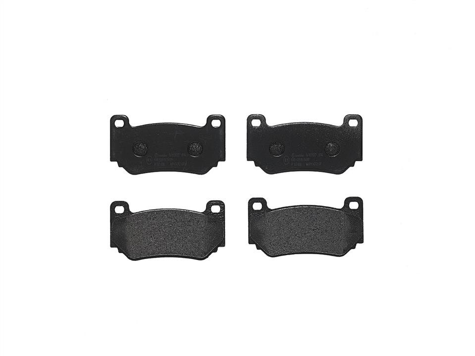 Brake spare parts Caterham Seven: P52018 Brembo Brake pad set