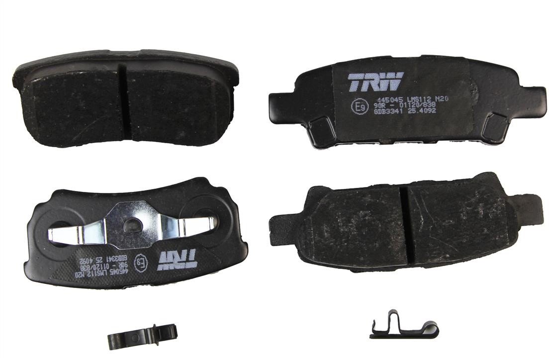 TRW GDB3341 TRW COTEC disc brake pads, set GDB3341: Buy near me in Poland at 2407.PL - Good price!