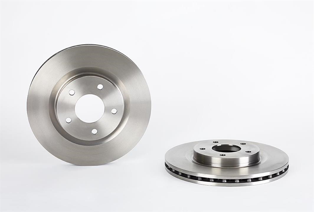 Brembo 09.A637.10 Front brake disc ventilated 09A63710: Buy near me in Poland at 2407.PL - Good price!