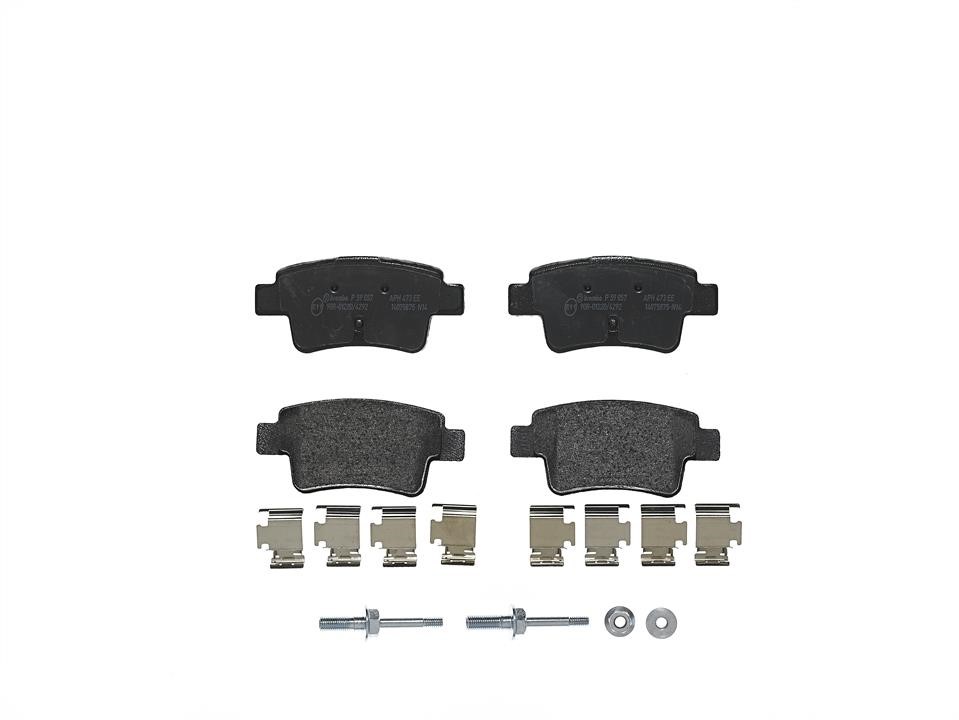 Brembo P 59 057 Brake Pad Set, disc brake P59057: Buy near me in Poland at 2407.PL - Good price!