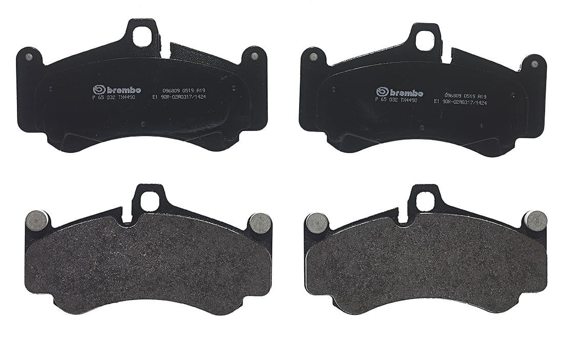 Bremsbelagsatz Porsche: P65032 Brembo Bremsbelagsatz