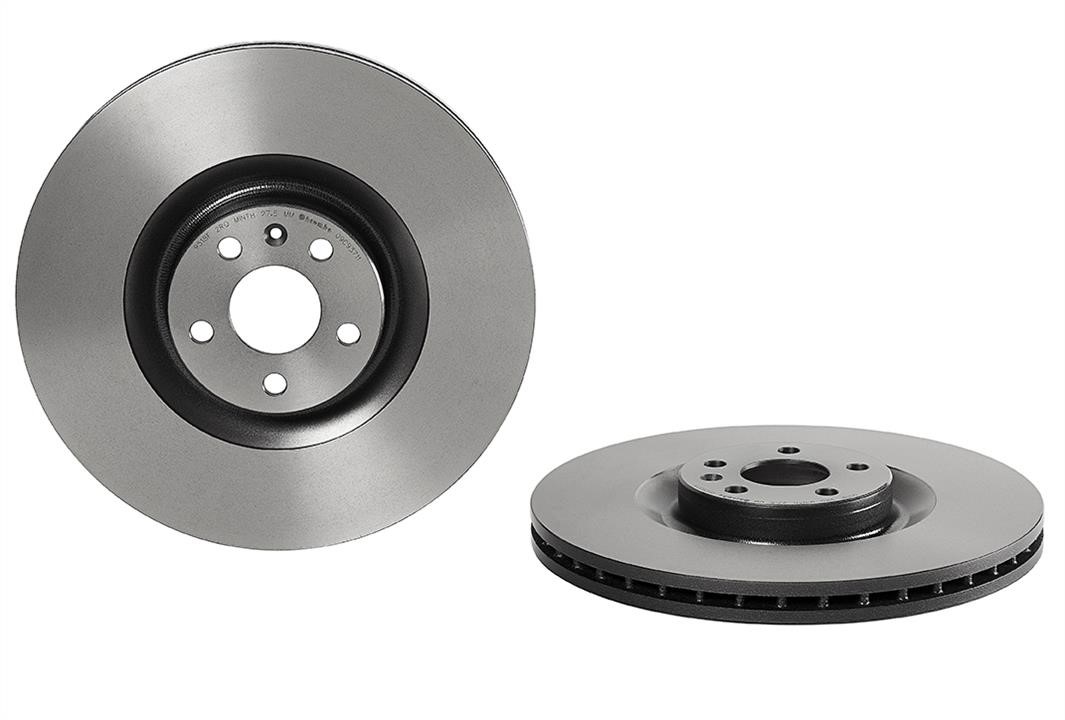 Brembo 09.C937.11 Front brake disc ventilated 09C93711: Buy near me at 2407.PL in Poland at an Affordable price!