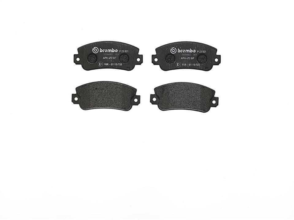 P23021 Brembo Bremsbelagsatz