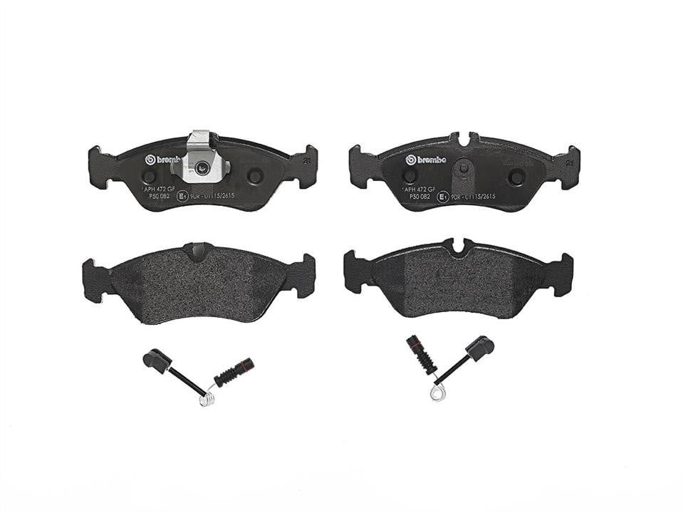 P50082 Brembo Klocki hamulcowe, zestaw
