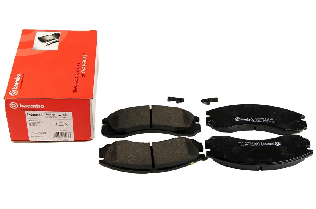 Bremsbelagsatz Brembo P 61 089