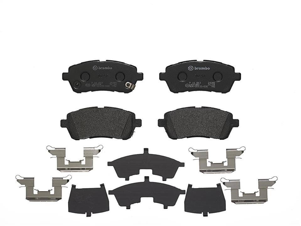 P16013 Brembo Brake pad set