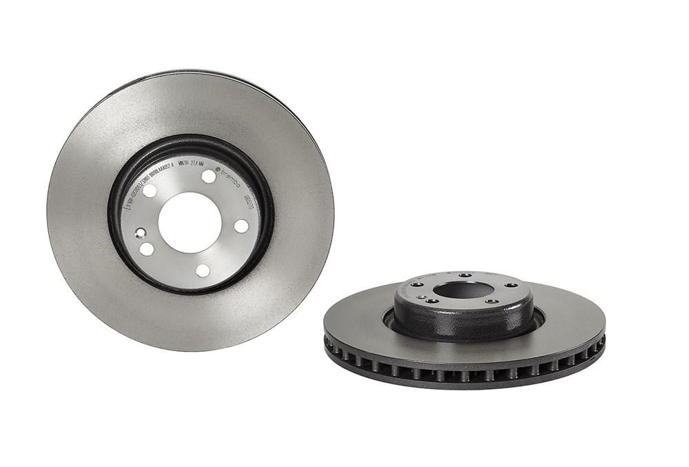 09D52713 Brembo Vented brake disc, 1 pc