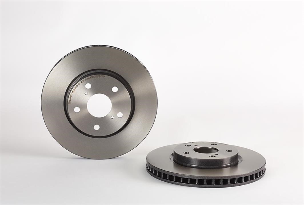 Brake disc Toyota Crown: 09A71711 Brembo Front vented brake disc