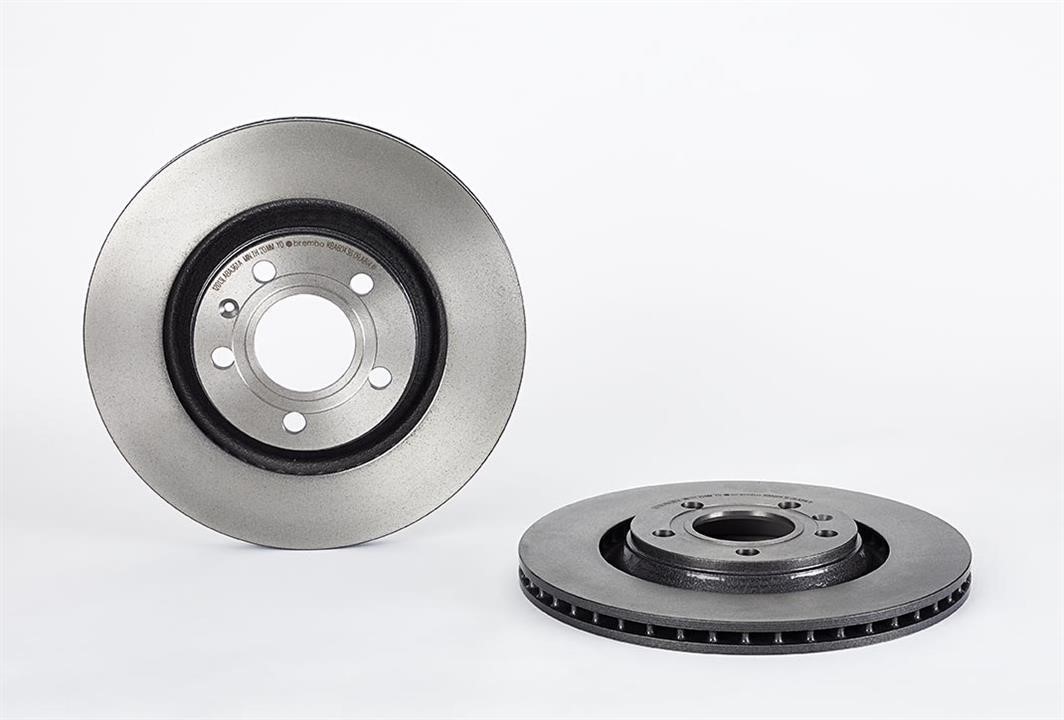 09A81411 Brembo Bremsscheibe hinten belüftet