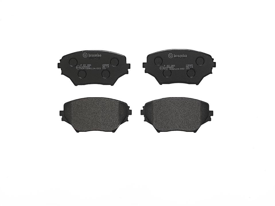 P83055 Brembo Bremsbelagsatz