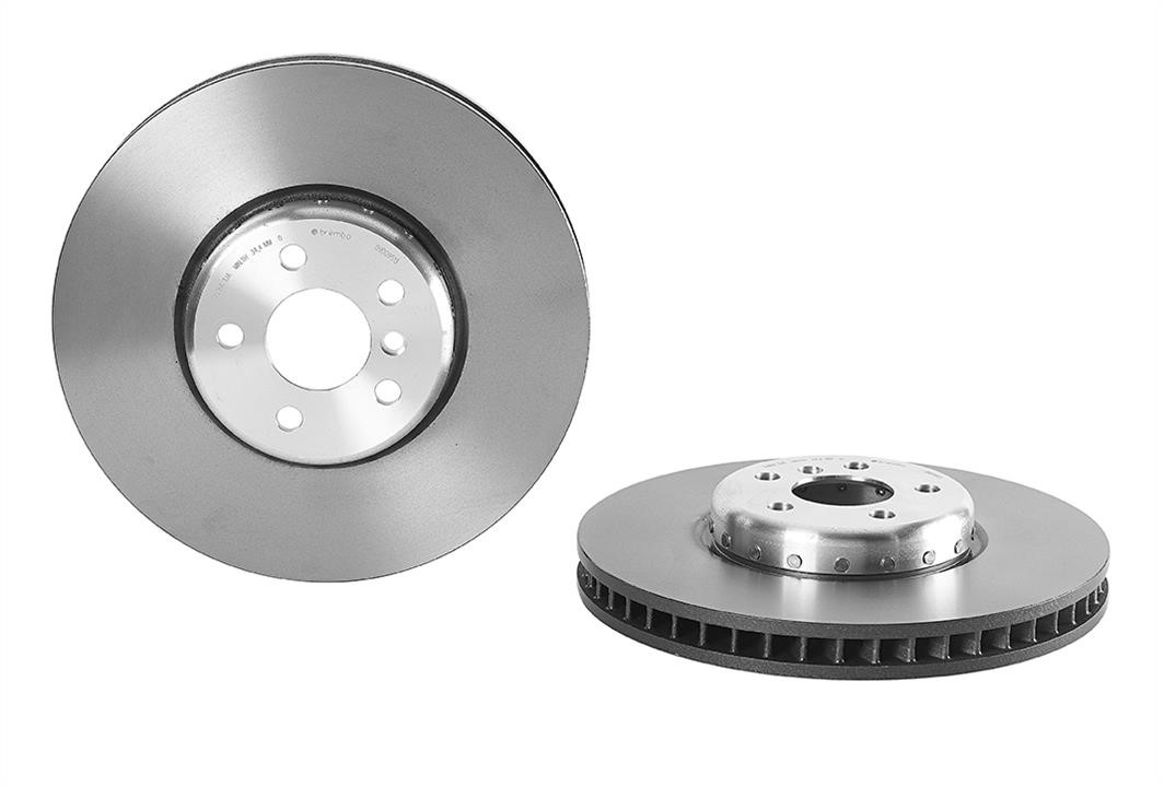 Brembo 09.D095.13 Ventilated disc brake, 1 pcs. 09D09513: Buy near me in Poland at 2407.PL - Good price!