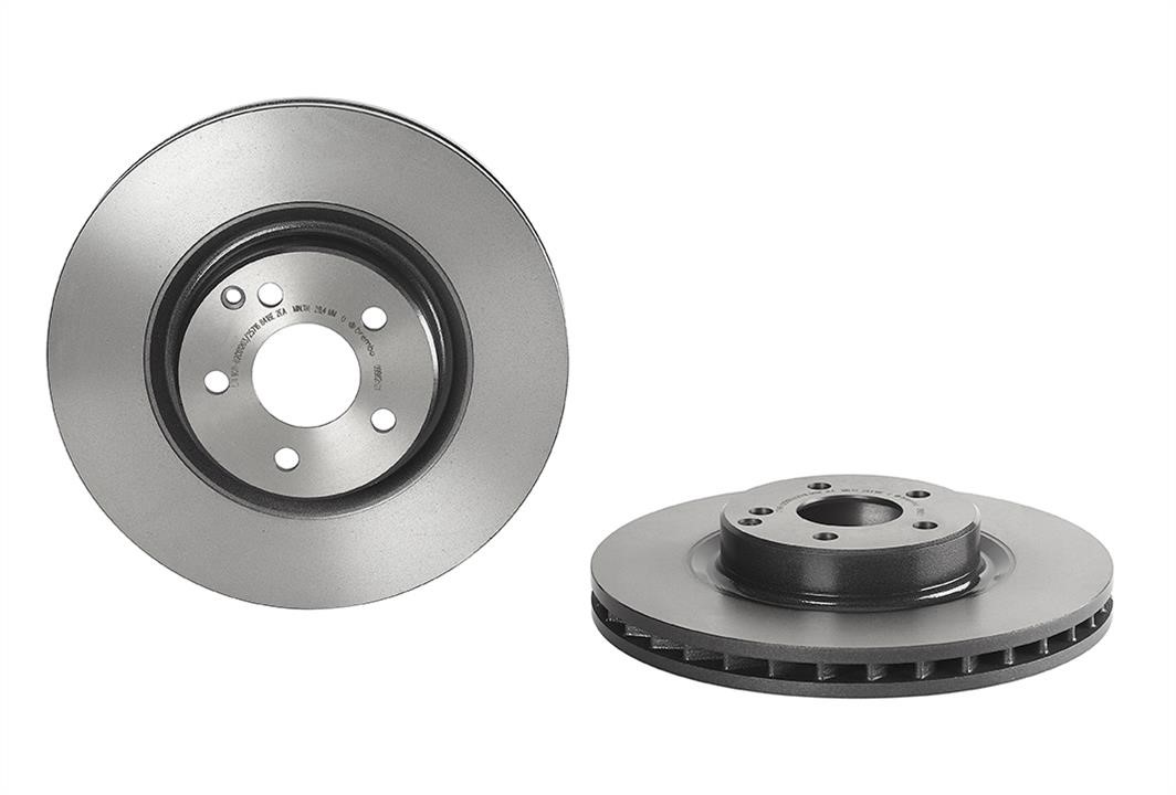 Brembo 09.9825.21 Tarcza hamulcowa wentylowana, 1 szt. 09982521: Dobra cena w Polsce na 2407.PL - Kup Teraz!