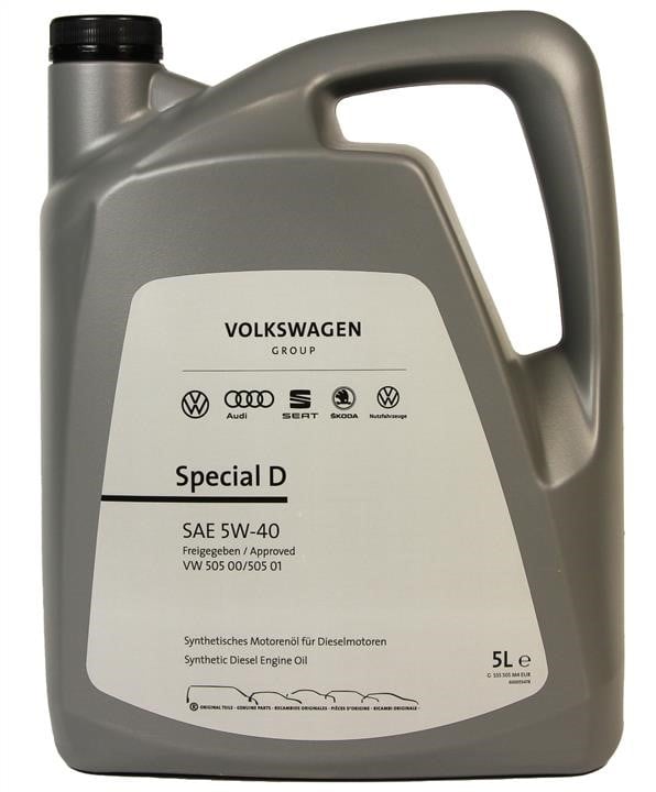 GS55505M4 VAG Olej silnikowy VAG Special D 5W-40, 5L
