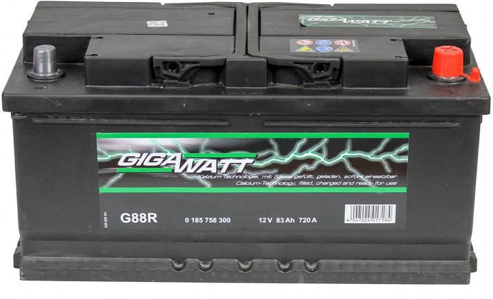 Gigawatt 0 185 758 300 Аккумулятор Gigawatt 12В 83Ач 720А(EN) R+ 0185758300: Отличная цена - Купить в Польше на 2407.PL!