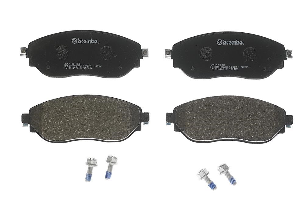 Brake pad kit Renault Trafic: P59082 Brembo Brake pad set