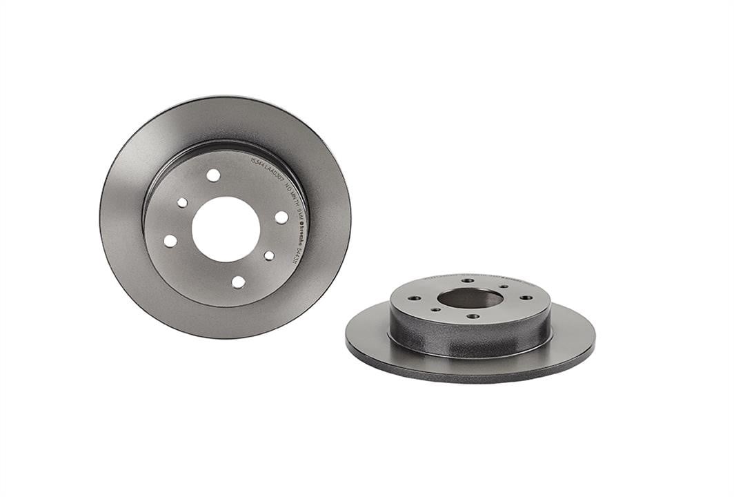08544311 Brembo Bremsscheibe hinten voll