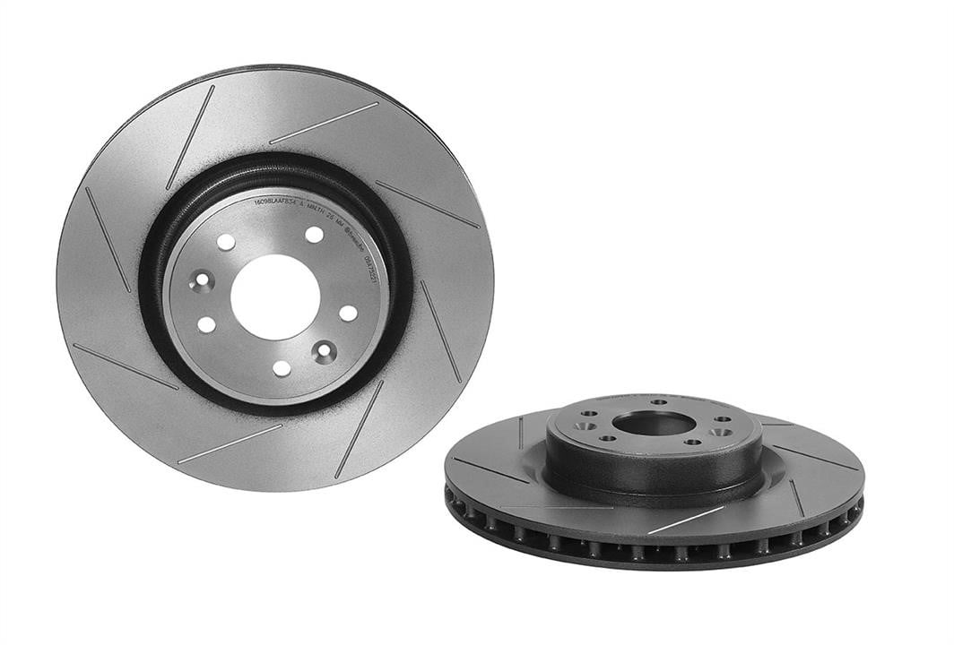 09A75221 Brembo Innenbelüftete Bremsscheibe