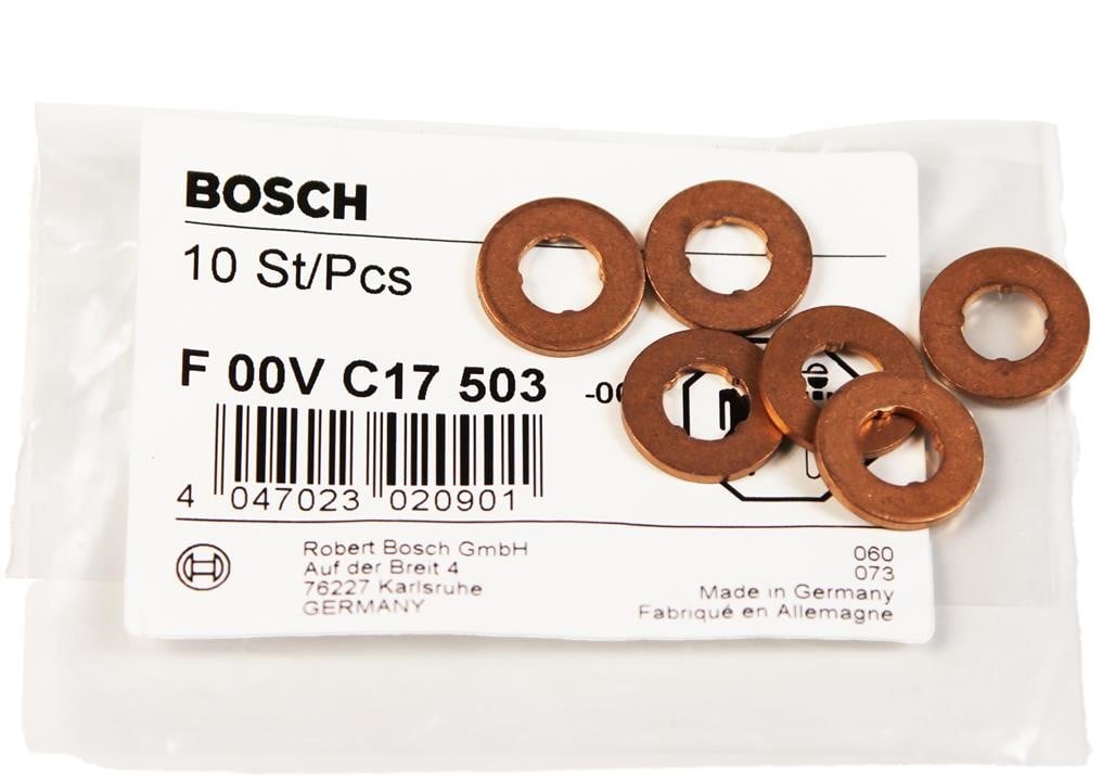 Fuel injector O-ring Bosch F 00V C17 503