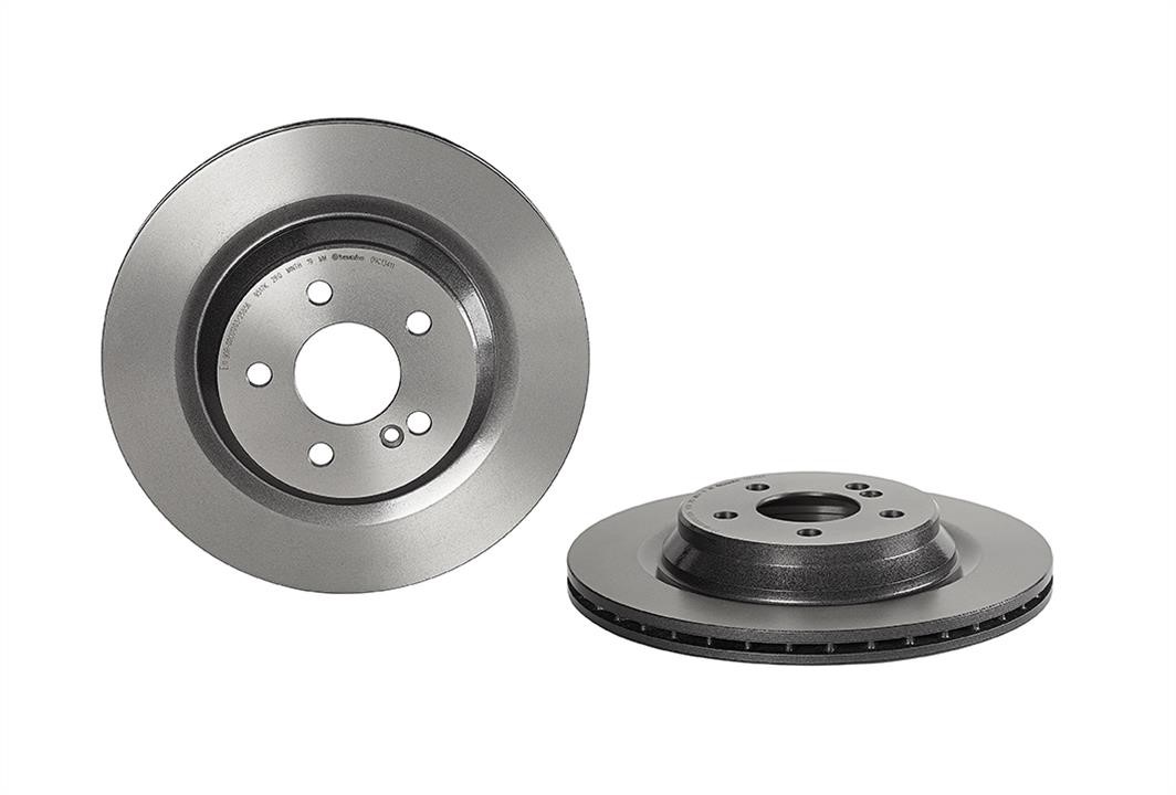 09C13411 Brembo Bremsscheibe hinten belüftet