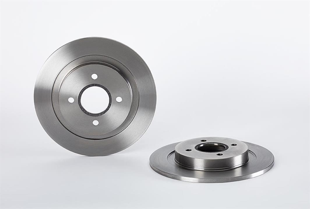 08A27410 Brembo Bremsscheibe hinten voll