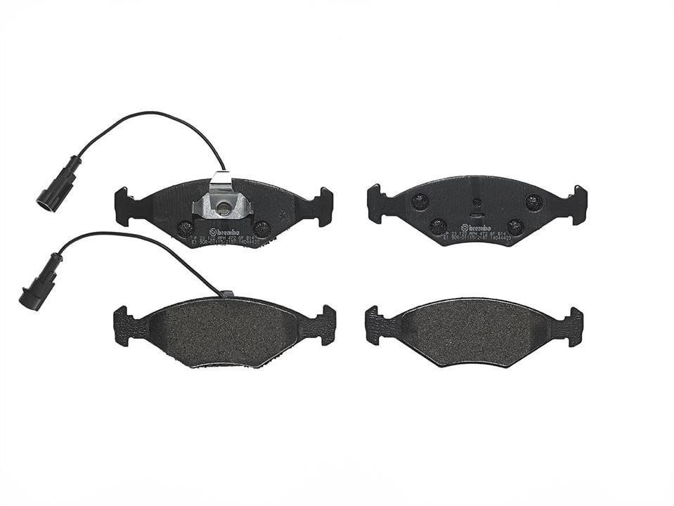 Brake pad kit Fiat Siena: P23122 Brembo Brake pad set