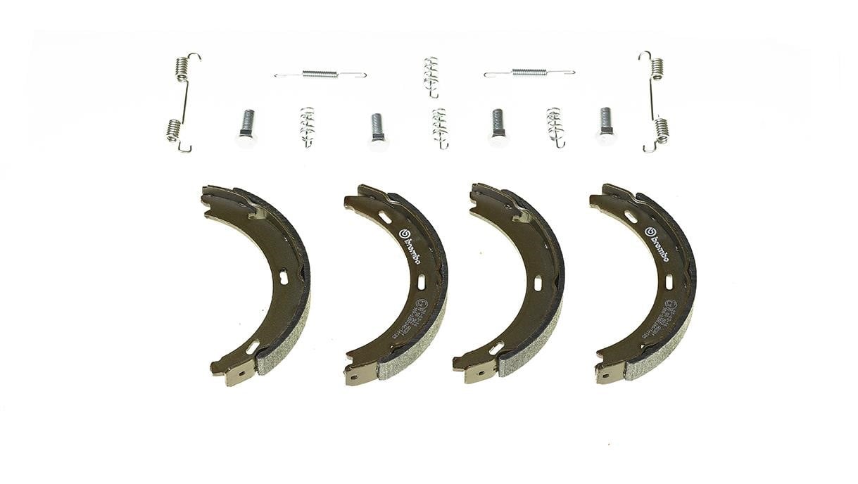 Brake spare parts Mercedes C-Class: S50502 Brembo Handbrake shoes