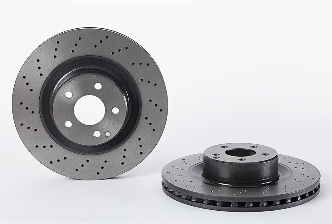 Brembo 09.9382.11 Тормозной диск вентилируемый с перфорацией 09938211: Отличная цена - Купить в Польше на 2407.PL!