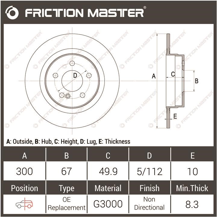 Kup Friction Master R0796 w niskiej cenie w Polsce!