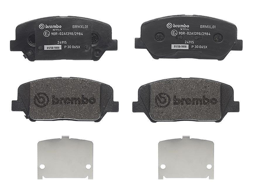 Brembo P 30 065X Тормозные колодки дисковые BREMBO XTRA, комплект P30065X: Отличная цена - Купить в Польше на 2407.PL!