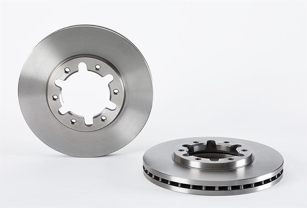 Brembo 09.A055.10 Tarcza hamulcowa wentylowana, 1 szt. 09A05510: Dobra cena w Polsce na 2407.PL - Kup Teraz!