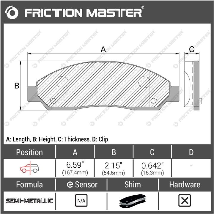 Buy Friction Master MKD1039 at a low price in Poland!