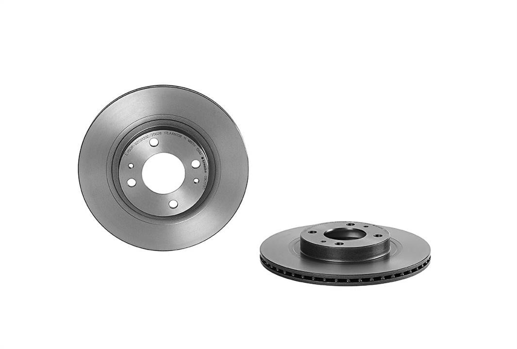 09C17511 Brembo Vented brake disc, 1 pc