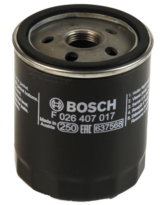 Bosch F 026 407 017 Oil Filter F026407017: Buy near me in Poland at 2407.PL - Good price!