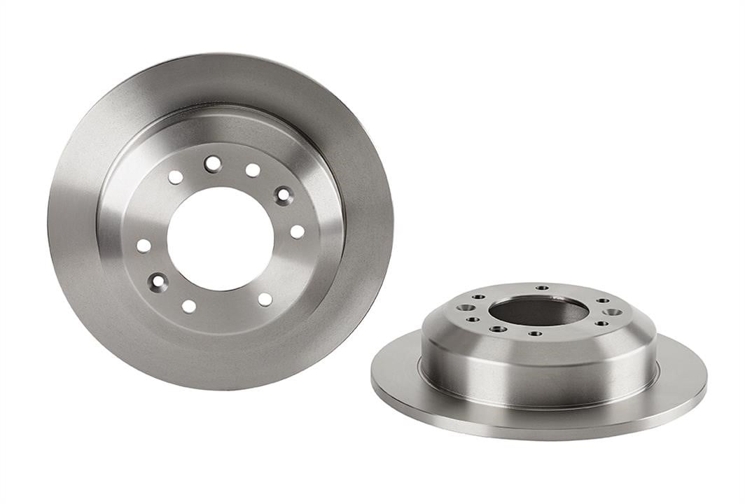 Brake discs Ford: 08A36310 Brembo Rear solid brake disc