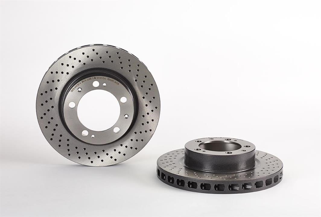 09842111 Brembo Innenbelüftete Bremsscheibe perforiert