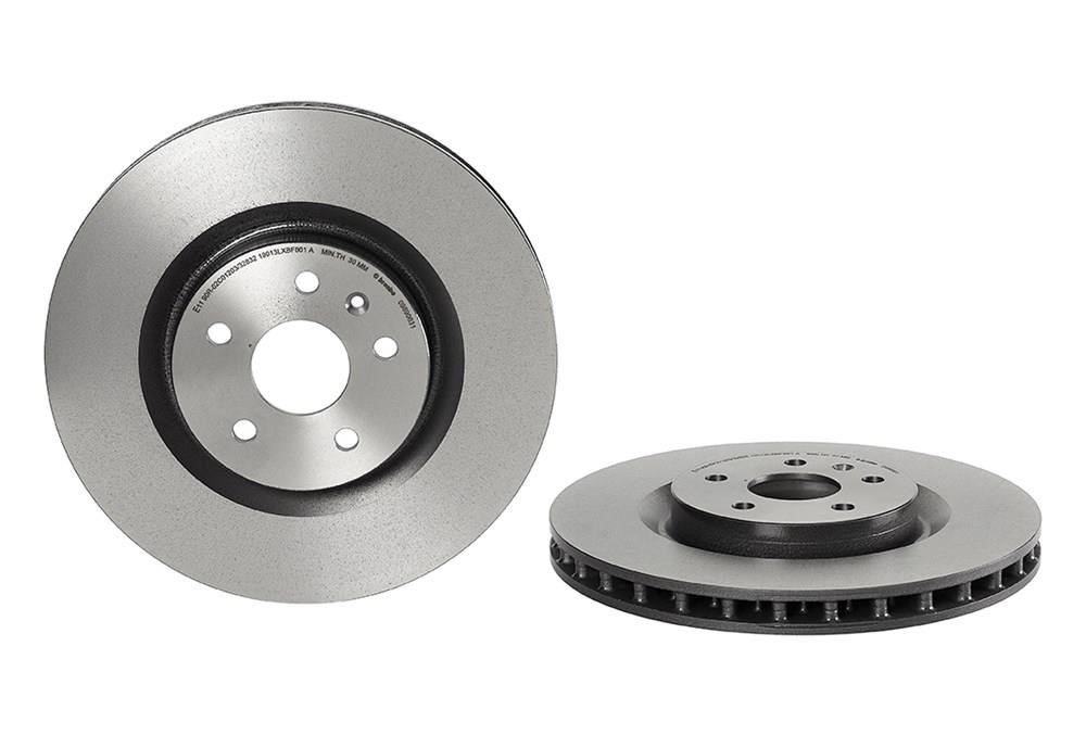 09890631 Brembo Vented brake disc, 1 pc