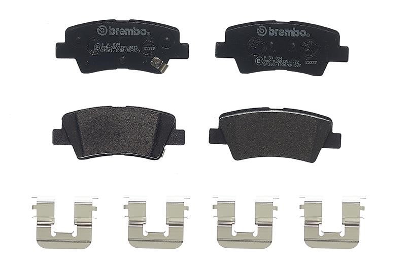 Bremsbelagsatz KIA Forte (Kia Forte): P30094 Brembo Bremsbelagsatz
