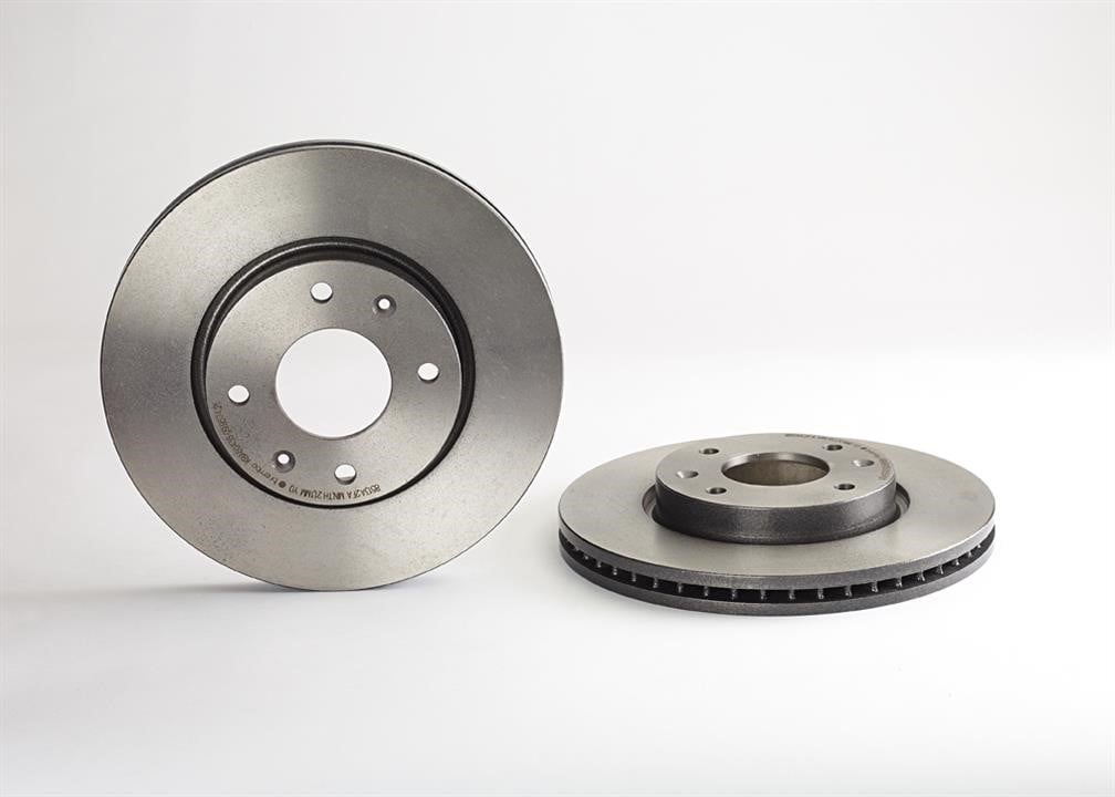 Тормозные диски KIA Opirus (Киа Опирус): 09957421 Brembo Тормозной диск вентилируемый, 1 шт.
