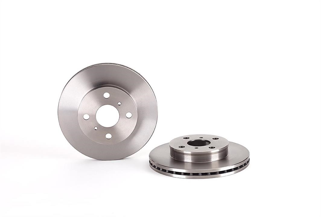 09B54710 Brembo Innenbelüftete Bremsscheibe