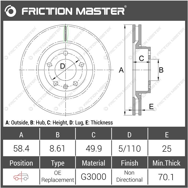 Купити Friction Master R0478 за низькою ціною в Польщі!