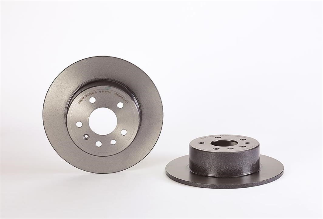 Brembo 08.7015.21 Rear brake disc, non-ventilated 08701521: Buy near me in Poland at 2407.PL - Good price!