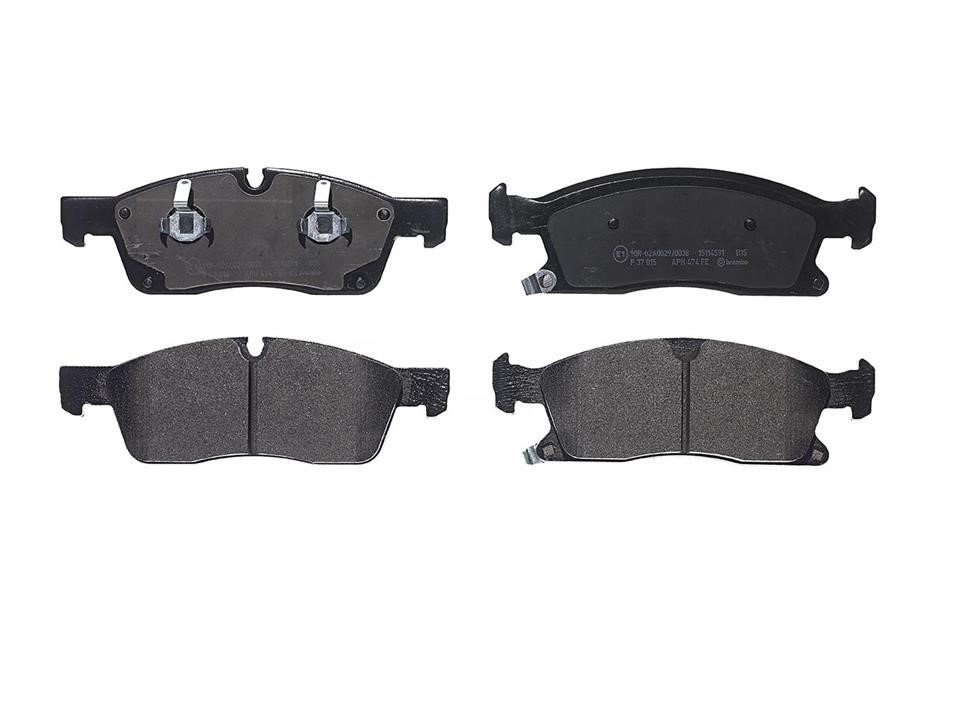 Brembo P 37 015 Brake Pad Set, disc brake P37015: Buy near me in Poland at 2407.PL - Good price!