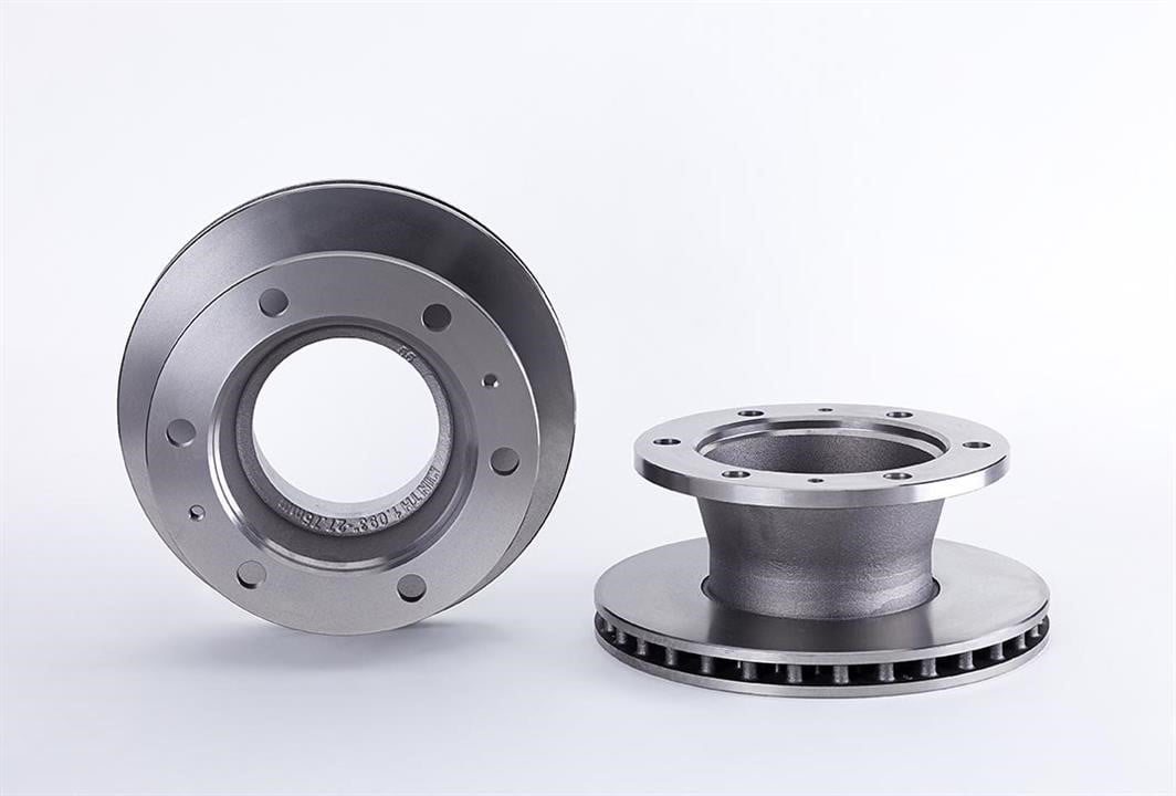 Тормозные диски Ивеко: 09681320 Brembo Тормозной диск вентилируемый, 1 шт.