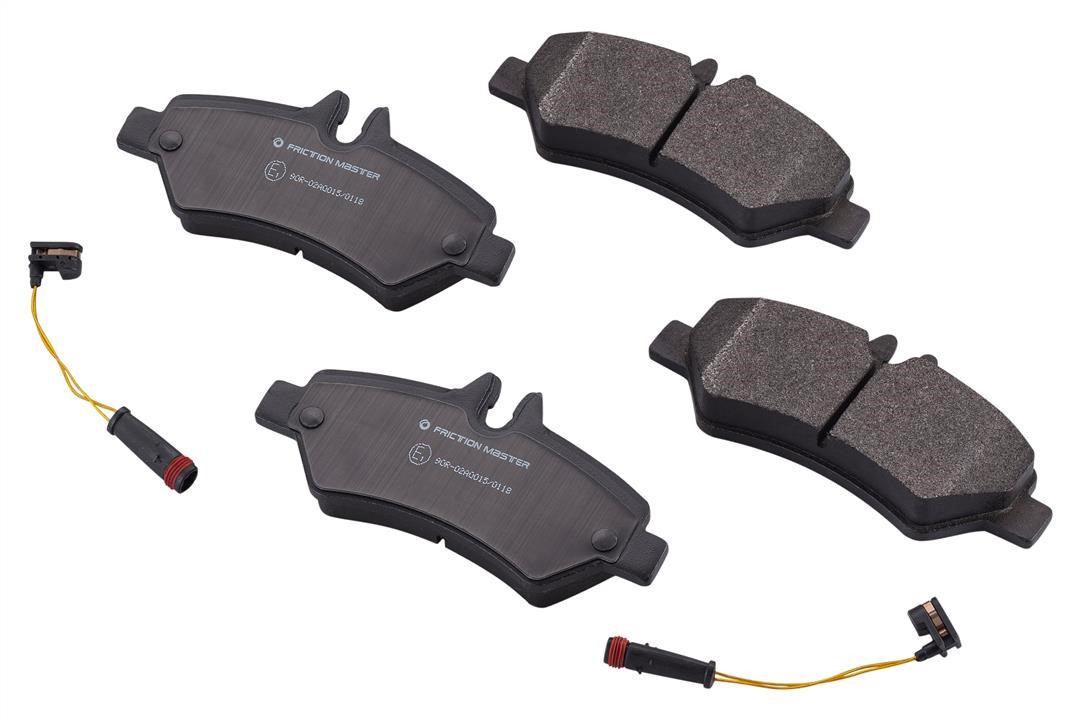 Friction Master MKD1317 Pad set, rr disc brake Friction Master Black MKD1317: Buy near me in Poland at 2407.PL - Good price!