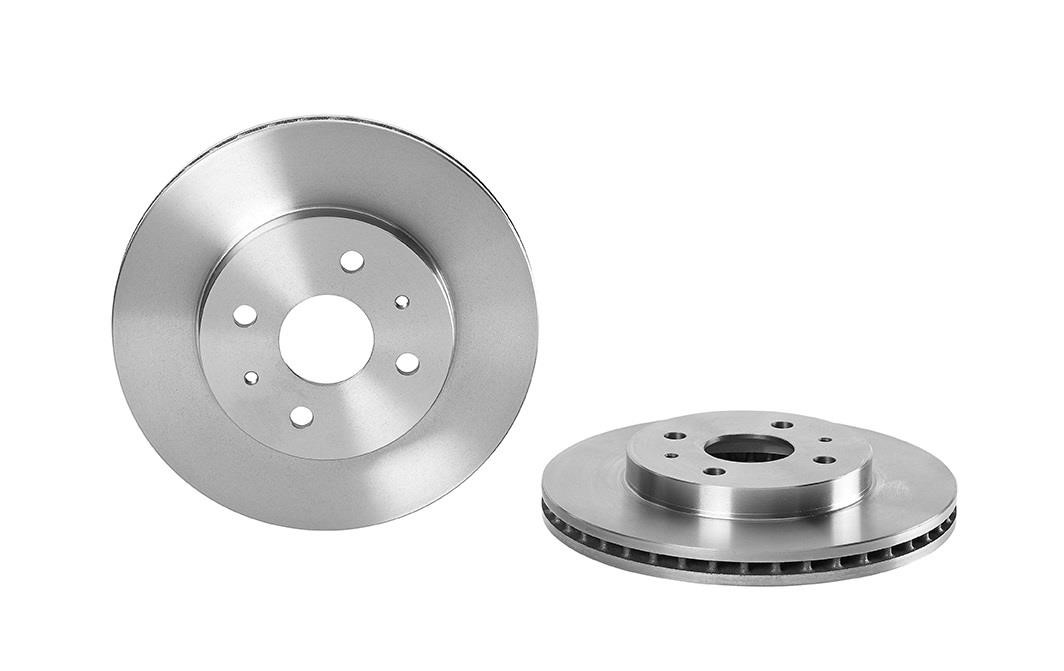 Brembo 09.B524.10 Front brake disc ventilated 09B52410: Buy near me at 2407.PL in Poland at an Affordable price!