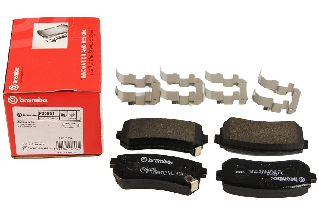 Brembo Brake Pad Set, disc brake – price 114 PLN